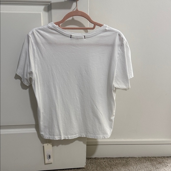 AMO Babe Tee - White - Size Small - NWT - Picture 7 of 7